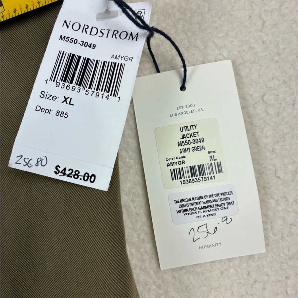 Citizens Of Humanity Khaki Field Jacket - Picture 4 of 10